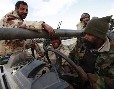 Miniatura: Libia: rebelianci gotowi do zawieszenia broni