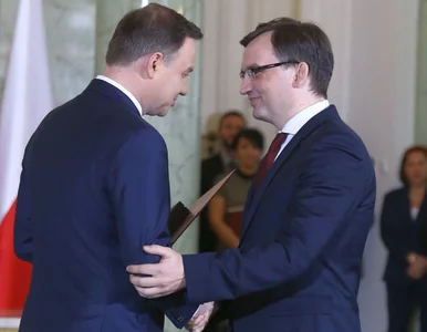 Miniatura: Spór na szczeblach władzy? „Duda i Ziobro...