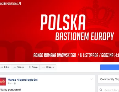 Miniatura: Facebook przywrócił konto narodowców....