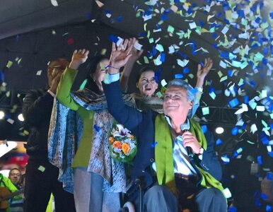 Niepełnosprawny socjalista Lenin Moreno został nowym prezydentem Ekwadoru