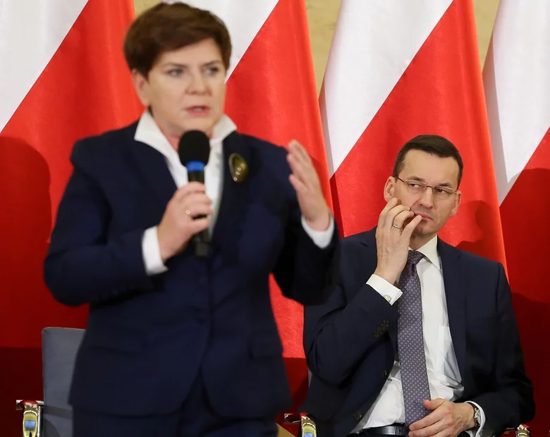 Miniatura: Nowy wist Kaczyńskiego. Morawiecki może...