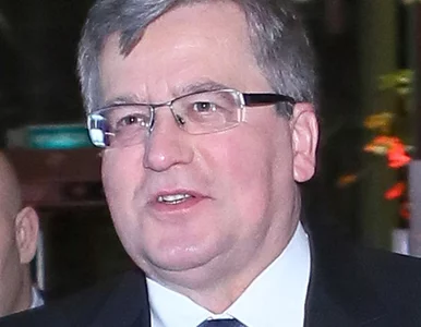 Miniatura: Komorowski: przyjęcie euro wzmocniłoby...