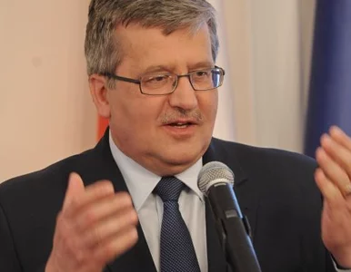 Miniatura: Komorowski w Kosowie: Polska nie ucieka od...