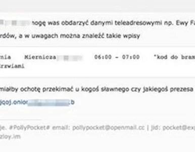 Miniatura: Do internetu wyciekły dane celebrytów....