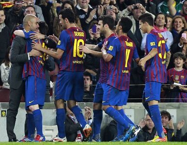 Miniatura: Messi strzelił 4 gole dla Barcelony