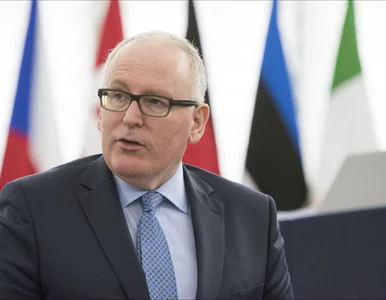 Miniatura: Timmermans odpowiedział na list...