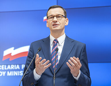 Miniatura: Premier Morawiecki potępił chuligańskie...