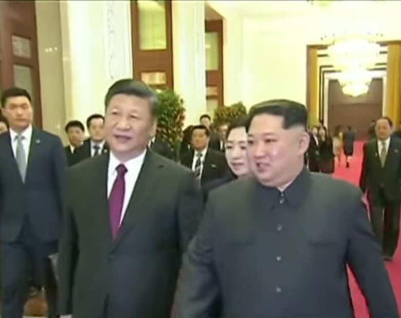 Miniatura: Kim Dzong Un spotkał się z przywódcą Chin...