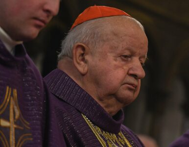 Kardynał Dziwisz: Chcą przerzucić na mnie odpowiedzialność