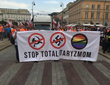 W stolicy ruszył Marsz Powstania Warszawskiego. Kontrowersyjne transparenty