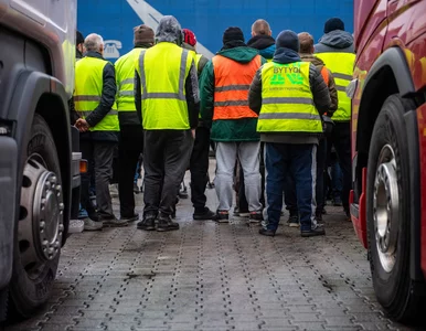 Miniatura: Protest przewoźników. Łotewski rząd gotowy...