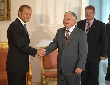 Miniatura: Zakończyło się spotkanie Tuska z prezydentem