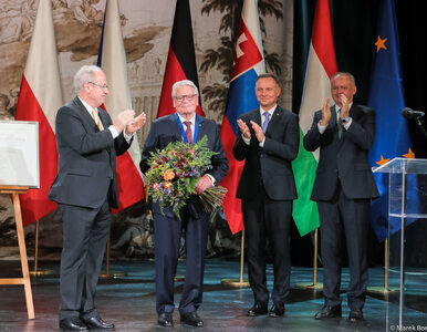 Były prezydent Niemiec Joachim Gauck odebrał nagrodę im. świętego Wojciecha