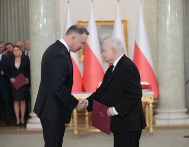 Miniatura: Laurka Andrzeja Dudy dla Jarosława...
