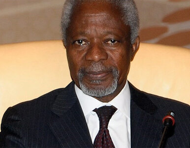 Miniatura: Annan przyznał się do klęski