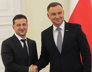 Miniatura: Prezydent Zełenski dziękuje Andrzejowi...