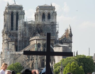 Miniatura: Zbiórka na odbudowę Notre Dame wywołała...