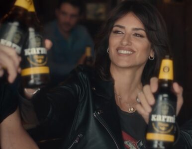 Penelope Cruz wystąpiła w reklamie piwa. Hiszpańska aktorka mówi po polsku