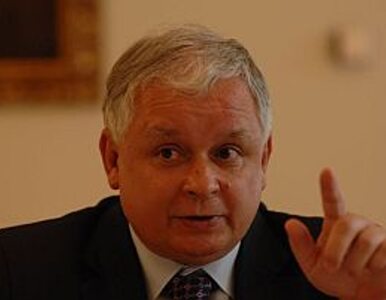 Miniatura: L.Kaczyński poleci na szczyt z prezydentem...