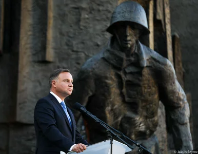 Miniatura: Andrzej Duda do powstańców: Z całego serca...