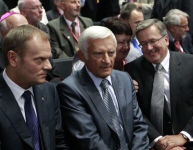 Miniatura: Buzek, Komorowski, Tusk - im Polacy ufają...