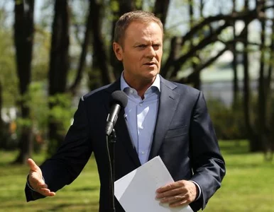 Miniatura: Tusk: spór o zarodki mnie nie ekscytuje....