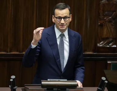 Miniatura: Morawiecki odpowiadał na pytania posłów....