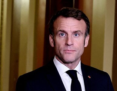 Miniatura: Macron o ewentualnych negocjacjach z...