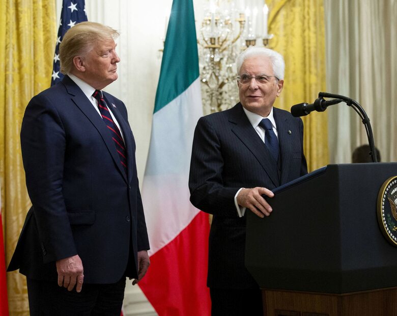 Miniatura: Trump nazwał prezydenta Włoch „Mozarellą”?...