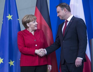 Miniatura: Duda spotka się z Merkel. „Kontynuowanie...