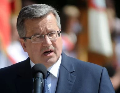 Miniatura: Komorowski jest aktywny? Poseł PiS: jak...