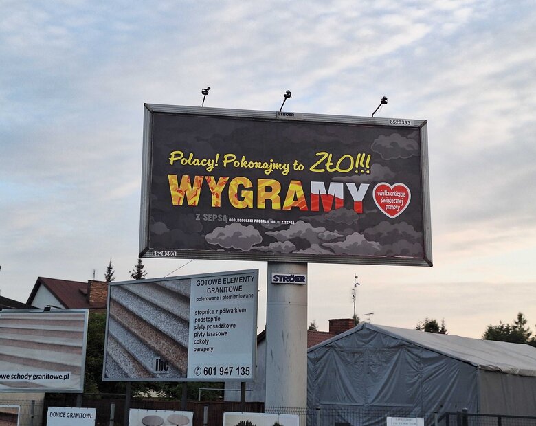 Zagadkowe billboardy WOŚP. Kandydatka z list PiS składa zawiadomienie do...