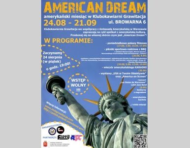 Miesiąc z kulturą amerykańską w Warszawie. 24 sierpnia rusza American Dream