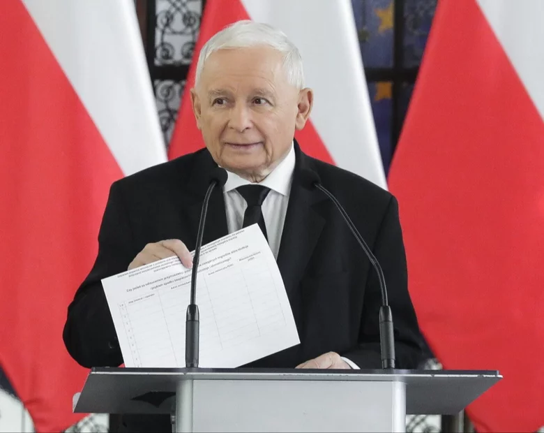 Miniatura: Kaczyński ostrzega warszawiaków. „Migranci...