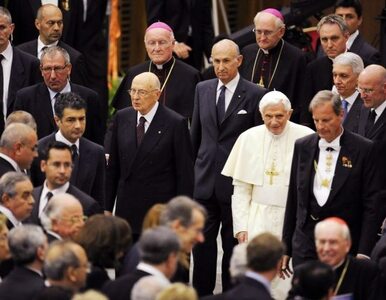 Miniatura: Papież dostał koncert od prezydenta Włoch
