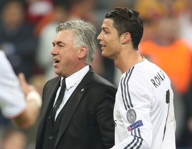 Miniatura: Ancelotti: Dzięki bramce Ronaldo wciąż...