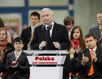 Miniatura: Kaczyński w Kielcach: PO chce zepchnąć...