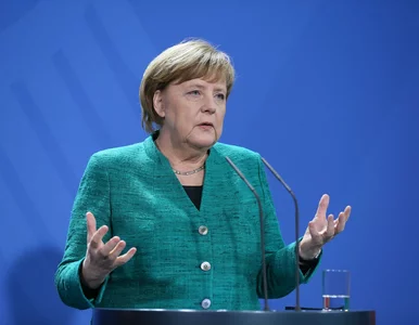 Miniatura: Mocna deklaracja Angeli Merkel....