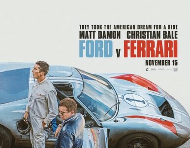 Miniatura: „Ford v. Ferrari”. Matt Damon i Christian...