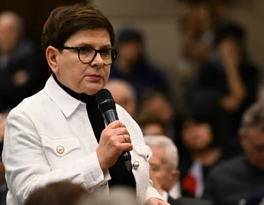 Miniatura: Szczere wyznanie Beaty Szydło. „Nie idę...