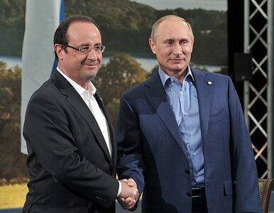 Miniatura: Spotkanie Hollande'a i Putina w czerwcu