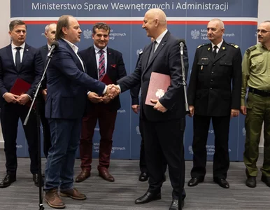 Miniatura: Jest porozumienie policjantów z MSWiA....