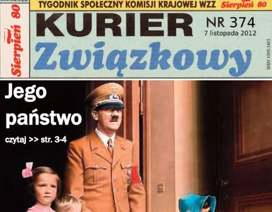 Miniatura: Hitler na okładce - tak związkowcy...