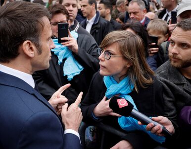 Miniatura: Macron opryskliwie o protestach: Walenie w...