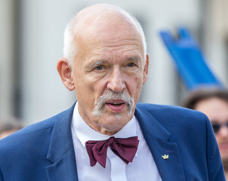 Miniatura: Korwin-Mikke wbił szpilę Kaczyńskiemu....