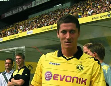 Miniatura: Borussia gromi, dwa gole Lewandowskiego