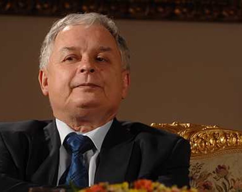 Miniatura: L. Kaczyński z kanclerz Merkel o strategii...