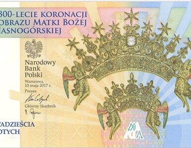 Miniatura: Najnowszy banknot kolekcjonerski PWPW....