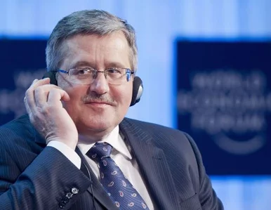 Miniatura: Komorowski rozmawia z Janukowyczem w Davos