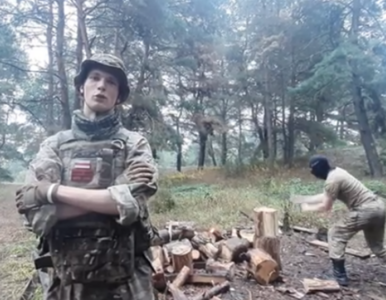Łukaszenka rąbał drewno dla Dudy i Morawieckiego. Białoruscy żołnierze...
